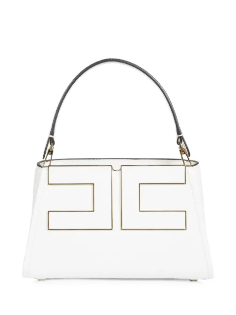 Elisabetta Franchi logo-plaque tote bag