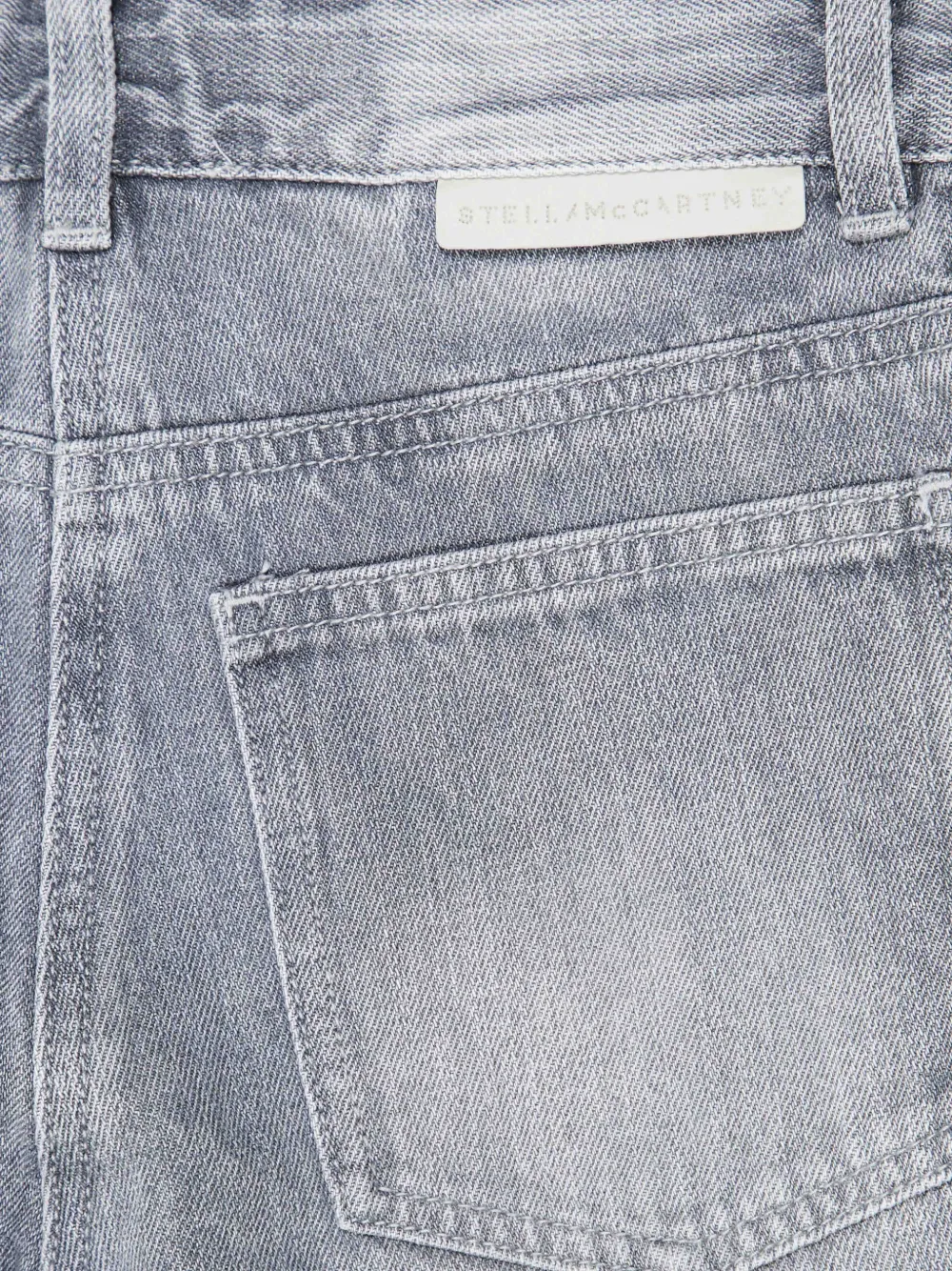 Stella McCartney Kids Jeans verfraaid met studs Grijs