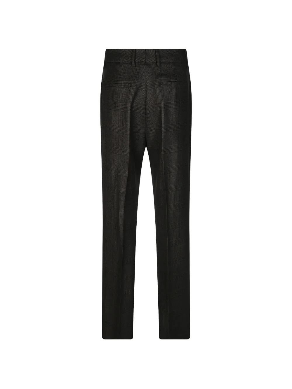 Berwich Geruite wollen pantalon Grijs