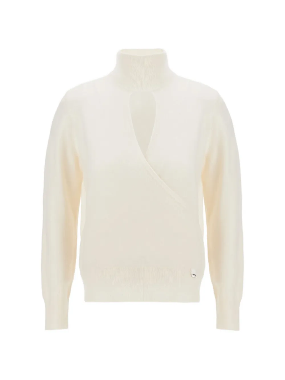 Herno Resort wrap-effect sweater - Toni neutri