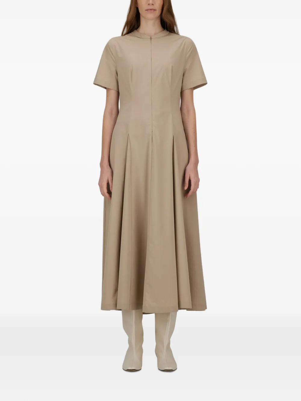 Herno Resort midi-jurk Beige