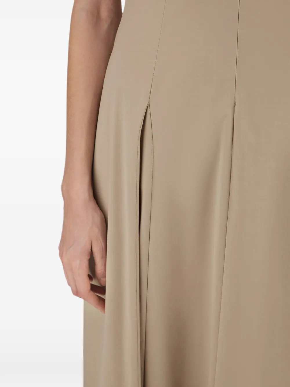 Herno Resort midi-jurk Beige