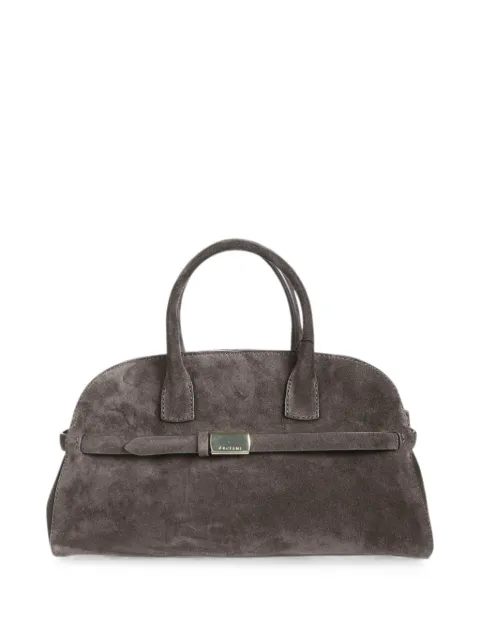 Orciani Aura Peach suede tote bag