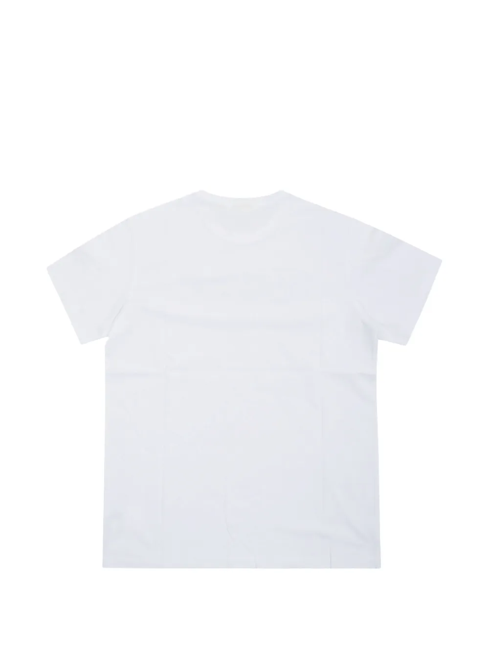 Off-White Kids Bookish logo-print T-shirt Wit