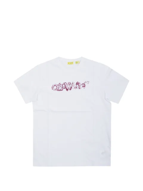 Off-White Kids Bookish T-shirt med logotryk