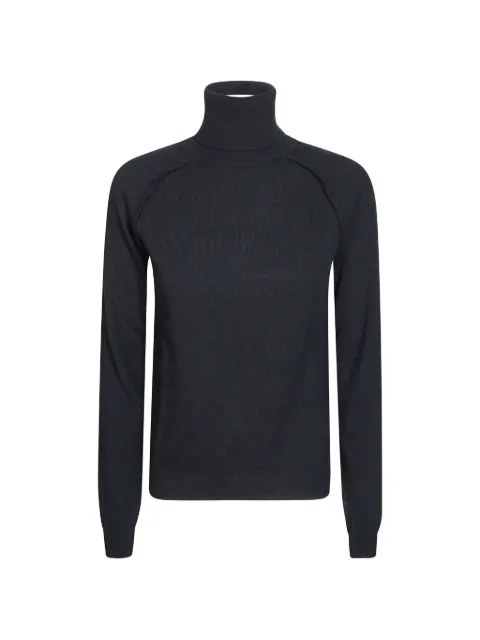 DONDUP polo-neck wool sweater