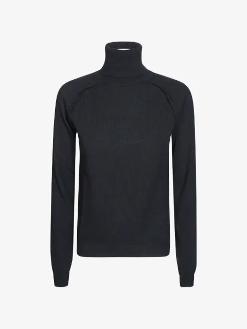 DONDUP jersey de lana con cuello de polo