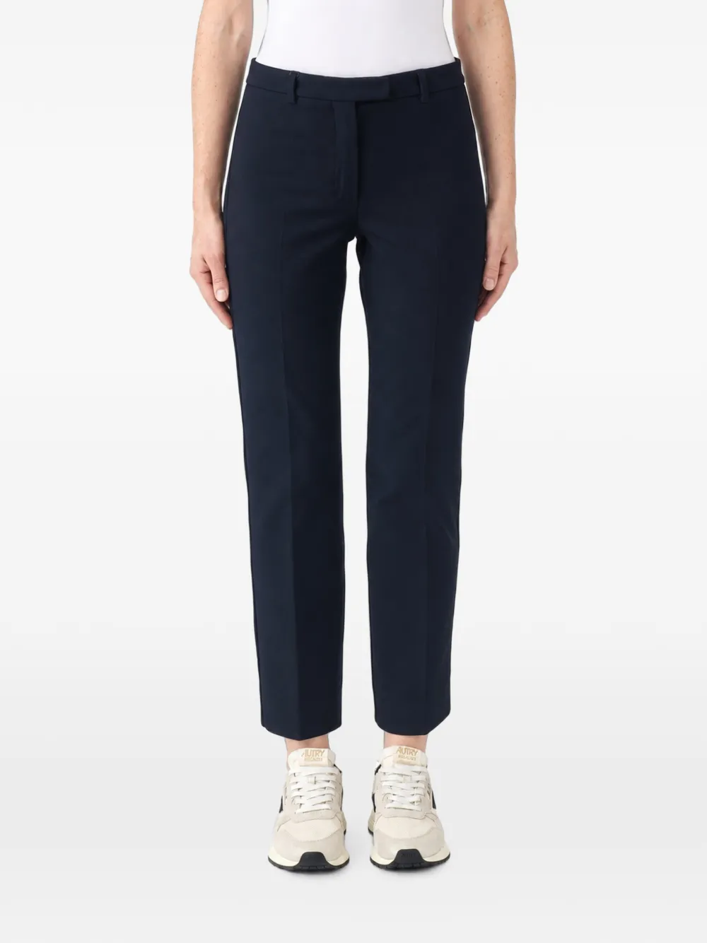 'S Max Mara Geplooide broek Zwart