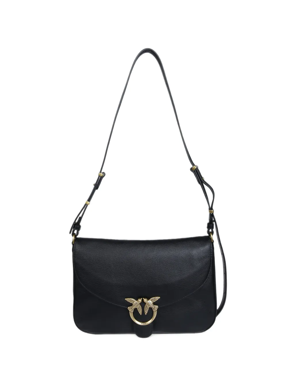 PINKO Love shoulder bag Zwart