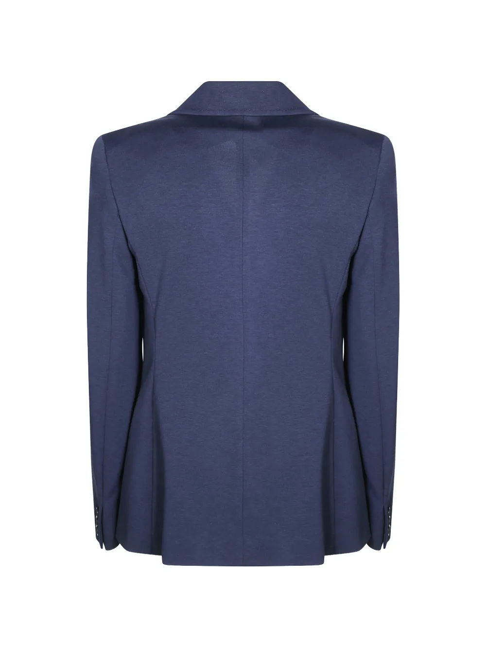 Weekend Max Mara Jersey blazer met dubbele rij knopen Blauw
