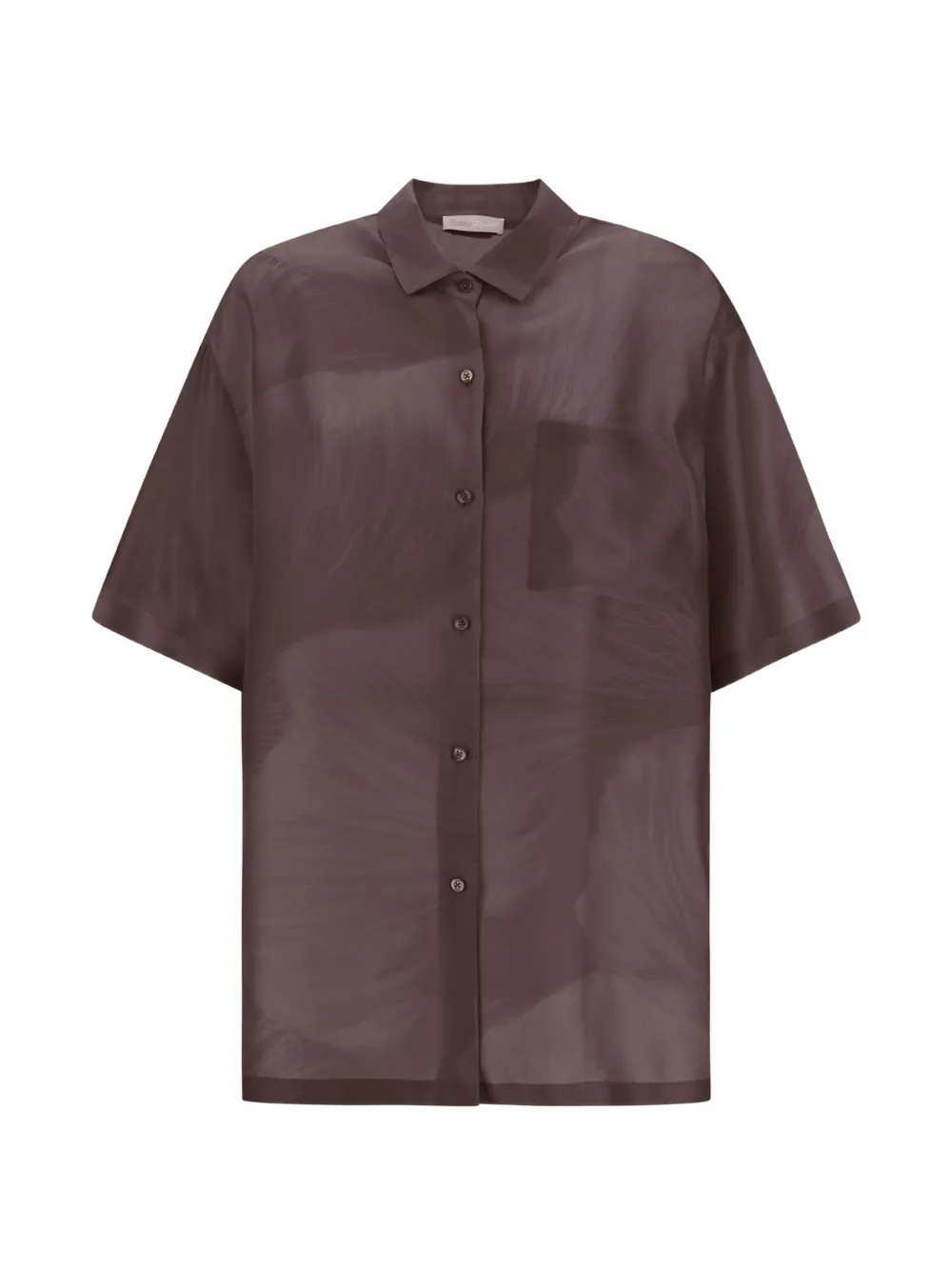 Herno Resort floral-print silk shirt - Viola
