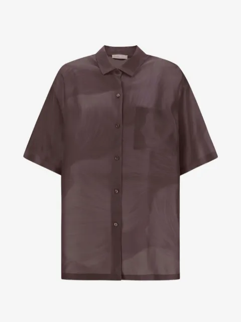 Herno camisa Resort con estampado floral