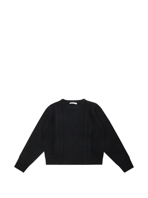 Patrizia Pepe girl jersey con motivo a rombos