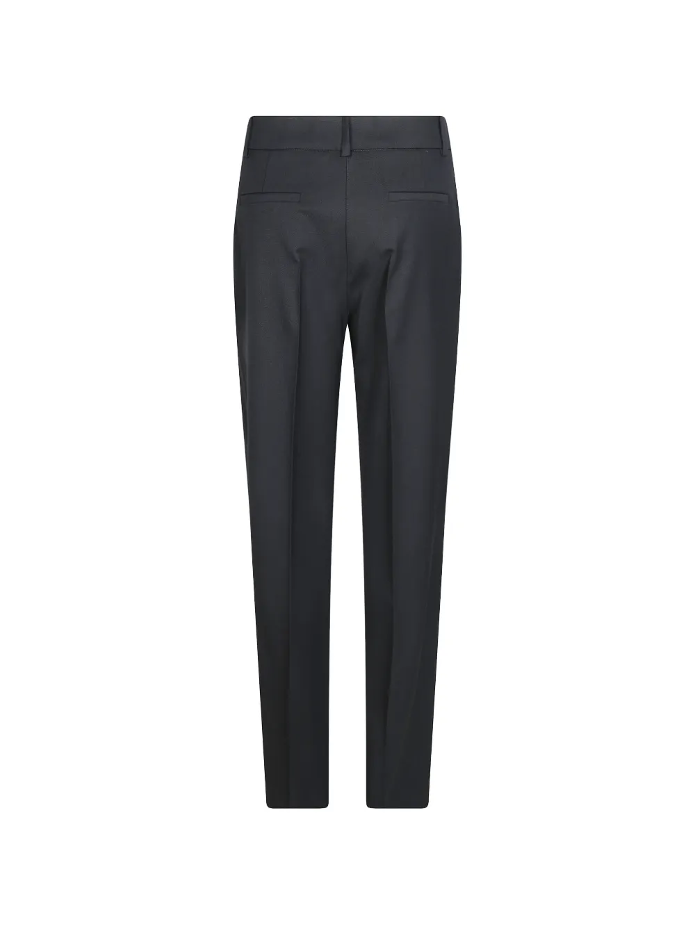 P.A.R.O.S.H. Sallia pressed-crease trousers Zwart