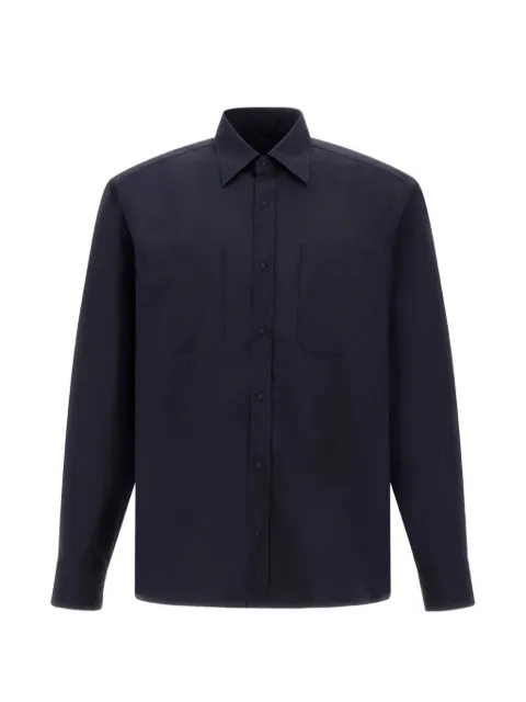 Herno camisa Resort con bolsillos en el pecho
