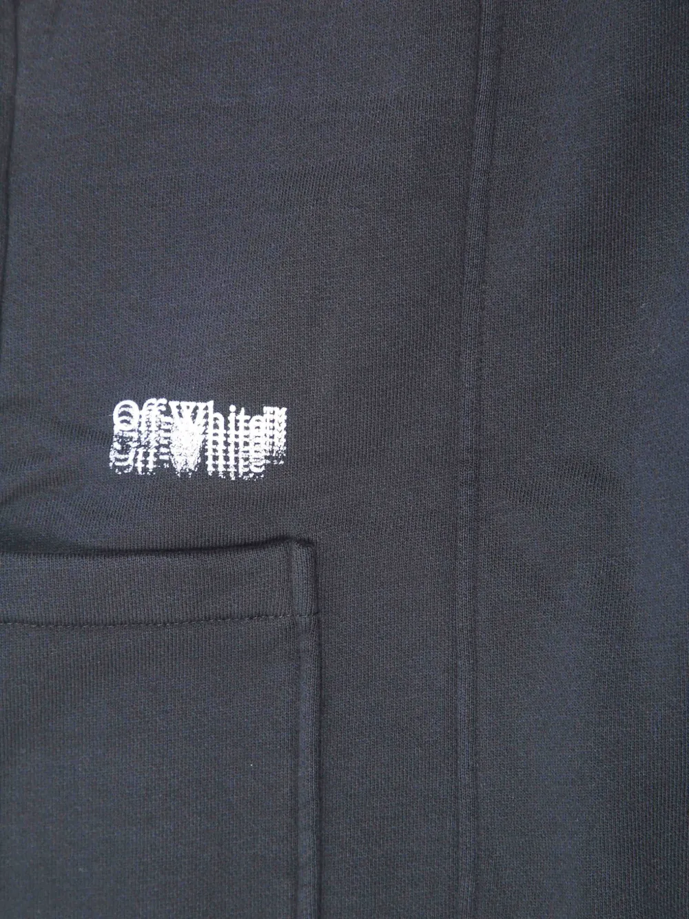 Off-White Kids Bookish Stamp cargo pants Zwart