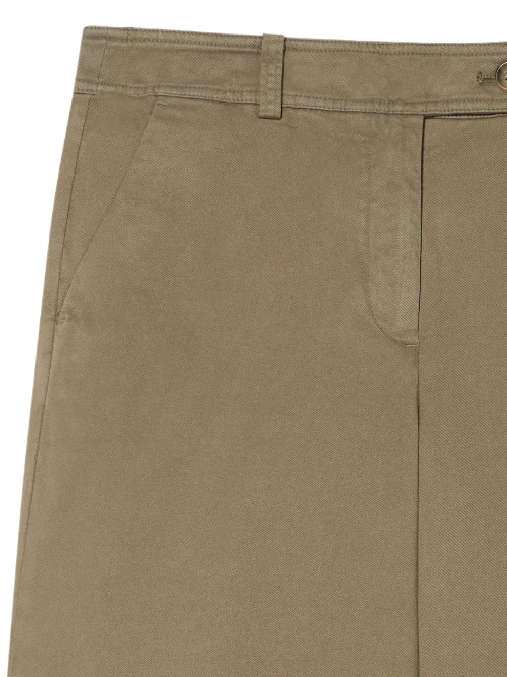 Brooks Brothers Palazzo broek met wijde pijpen en textuur Beige