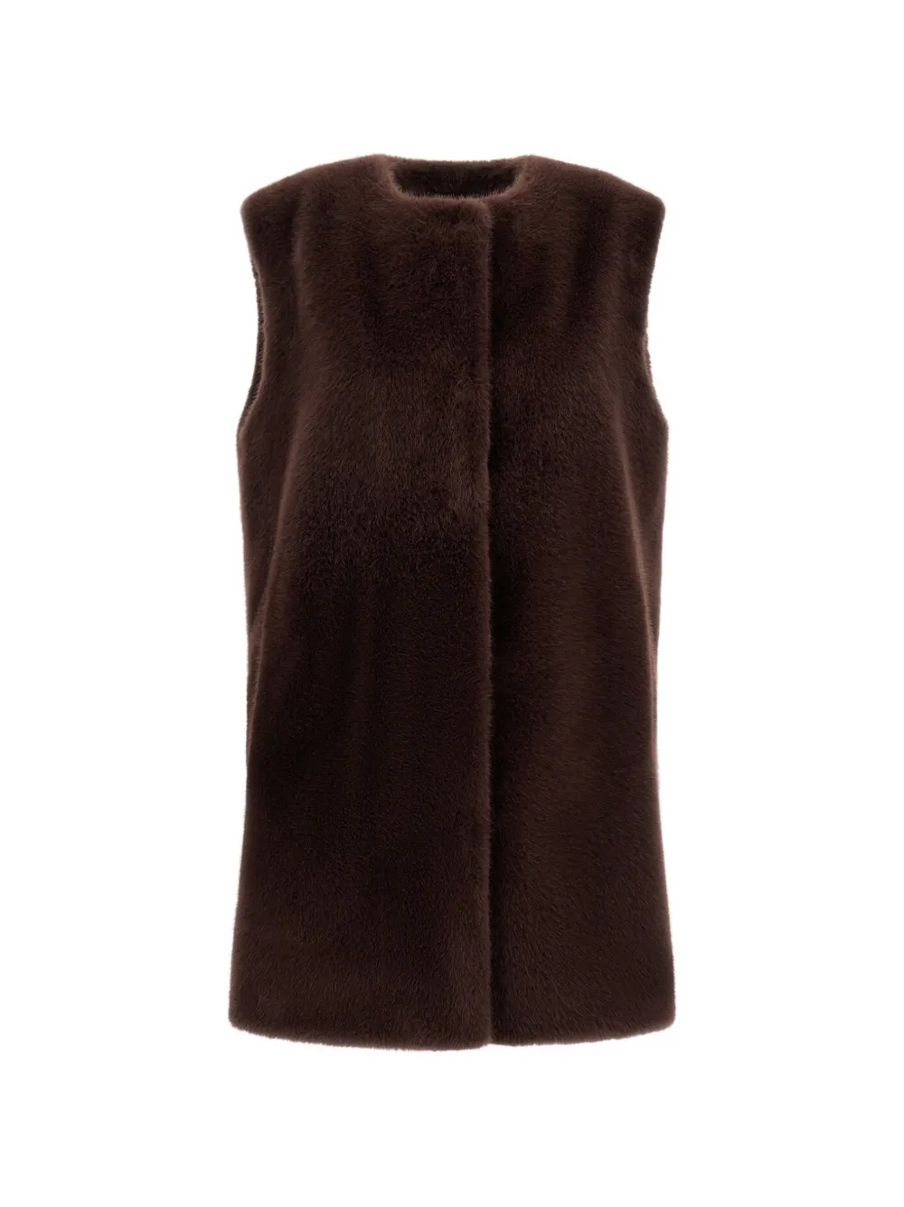 Herno Resort faux-fur vest - Marrone