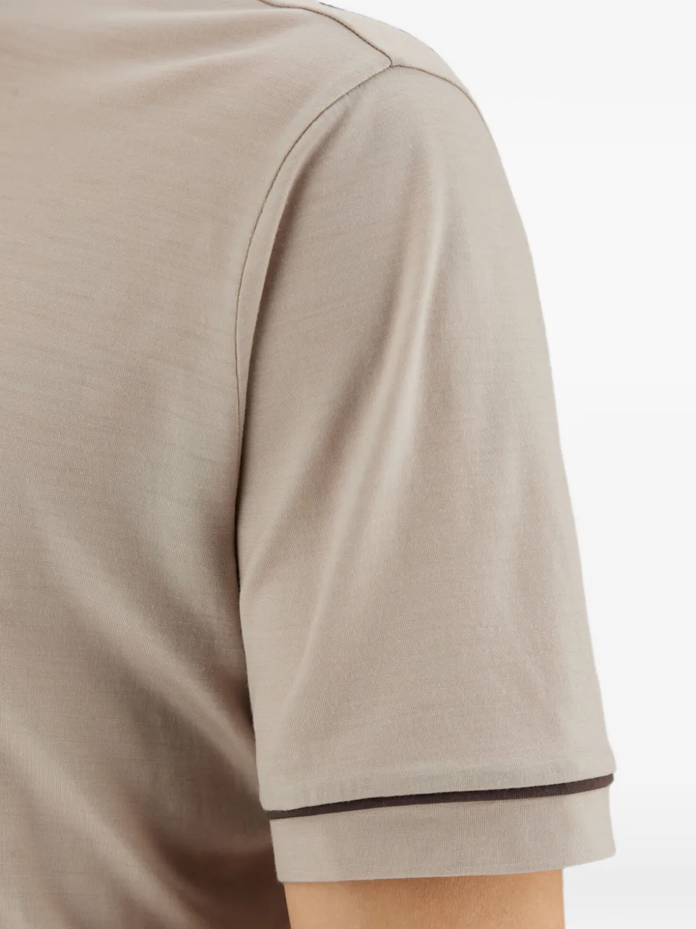 Herno Resort wollen poloshirt Beige