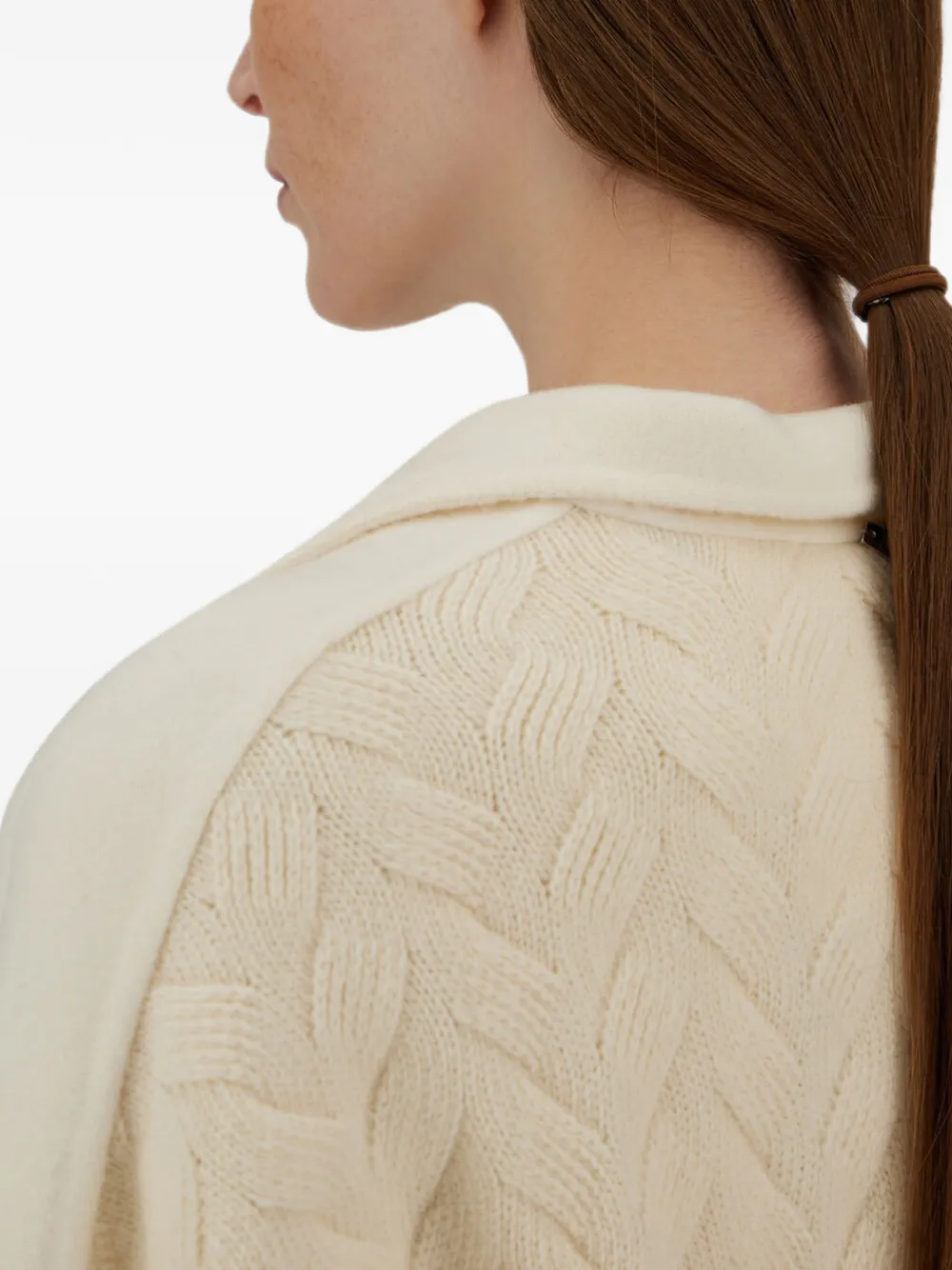 Herno Resort vest met col en ceintuur Beige