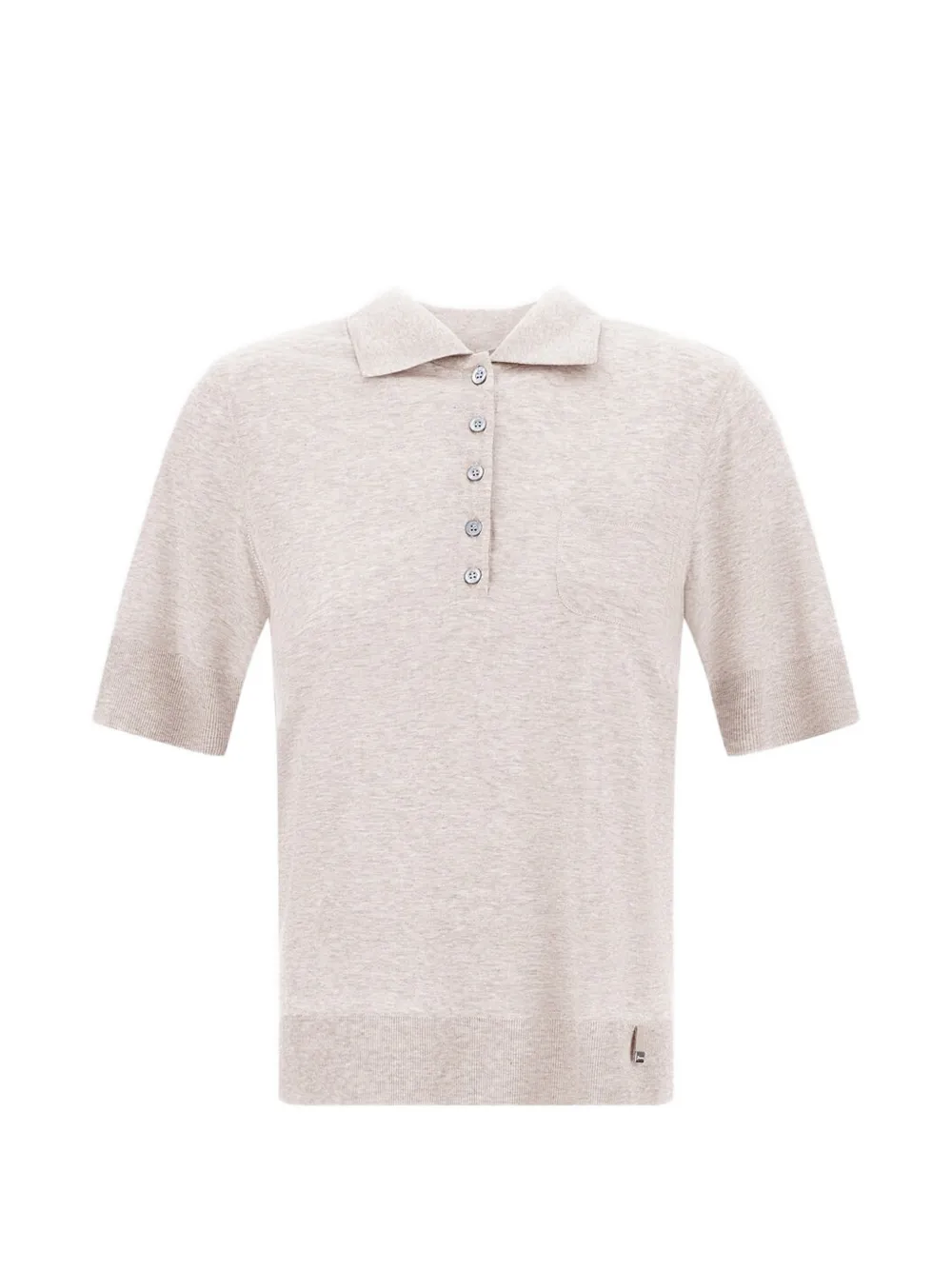 Herno knit polo shirt - Toni neutri