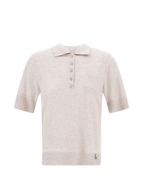 Herno knit polo shirt