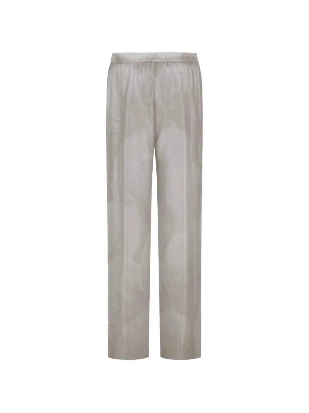 Herno Broek met bloemenprint Grijs