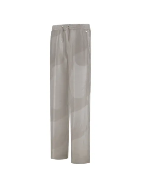 Herno floral-print silk trousers