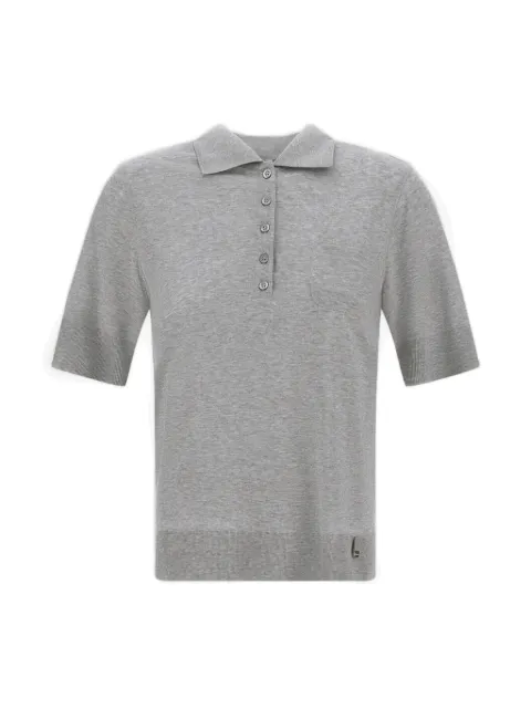 Herno knit polo shirt