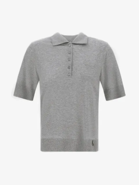 Herno knit polo shirt