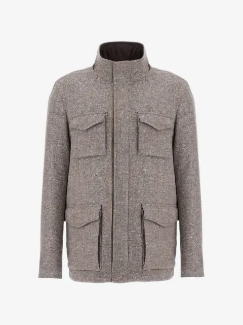 Herno wool long-sleeve jacket