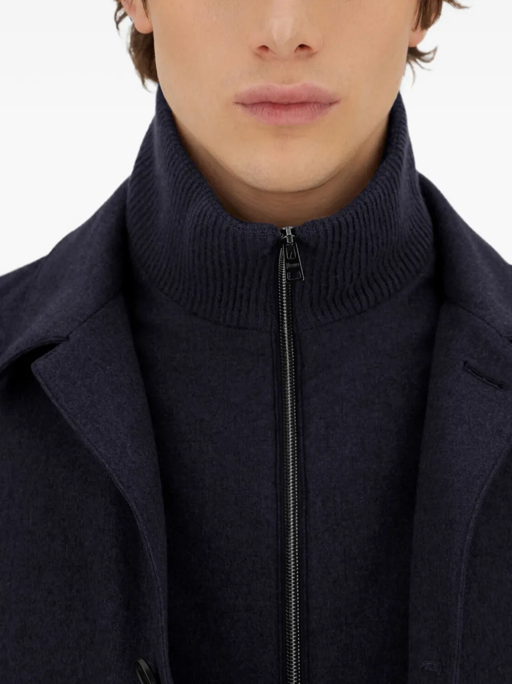 Herno Single-breasted Blazer In Blue