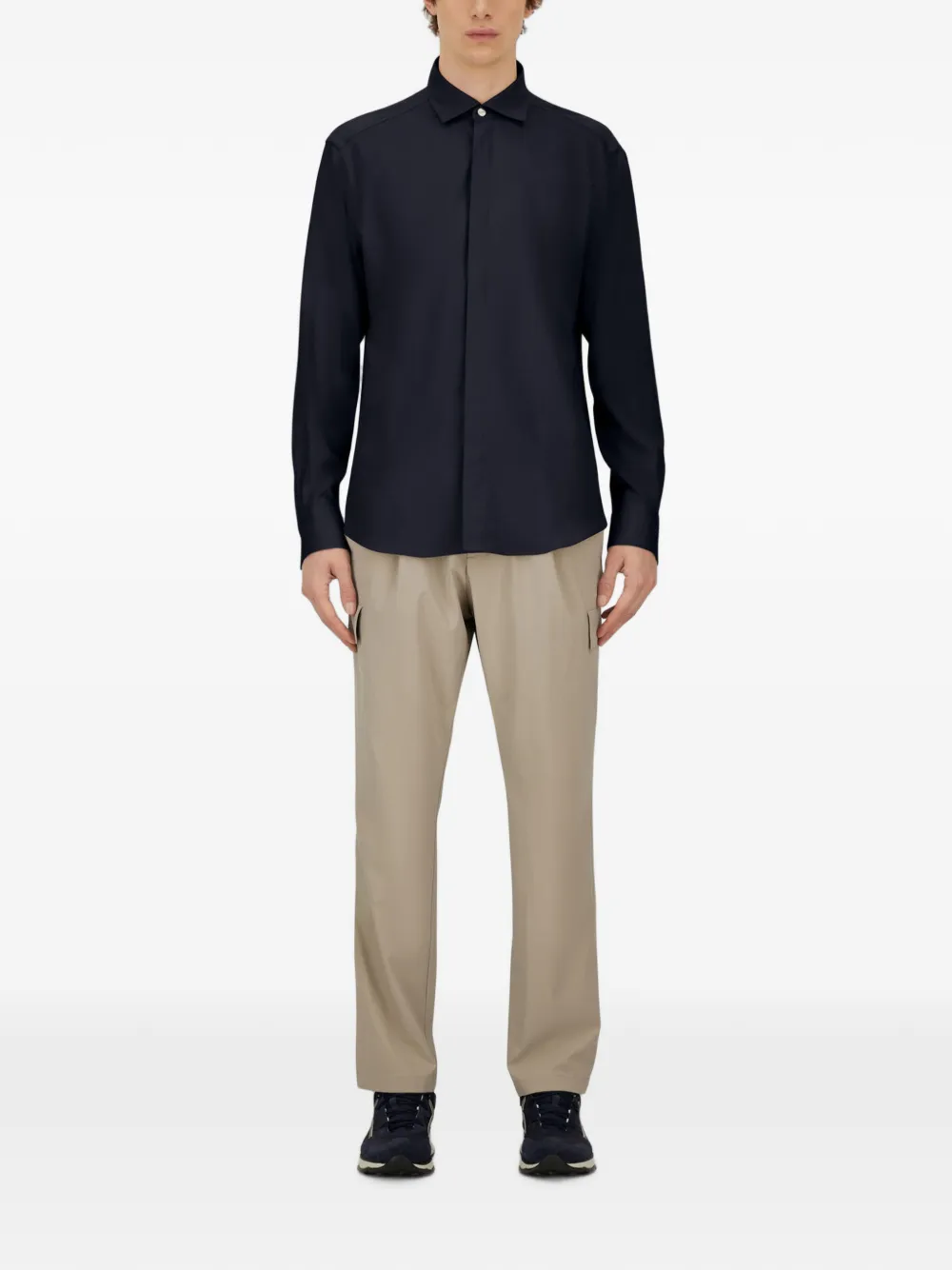 Herno Overhemd Blauw