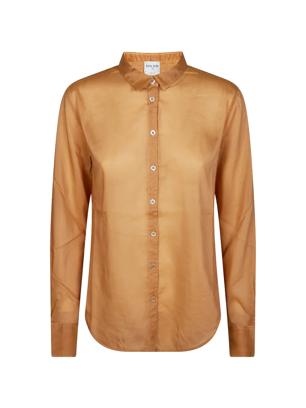 Forte Forte cotton-silk shirt - Marrone