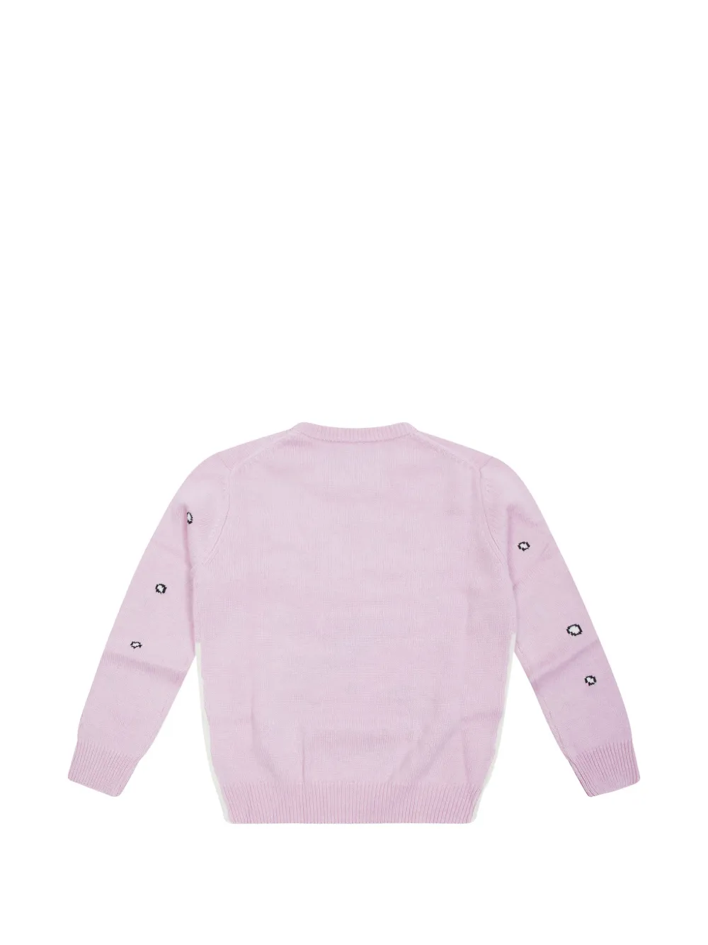 MC2 Saint Barth Kids x Peanuts Princess intarsia-knit sweater Roze