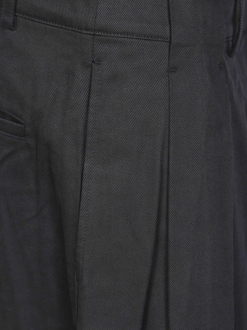ENTIRE STUDIOS Lee pleated trousers Zwart