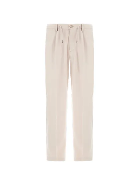 Herno pleated water-repellent trousers