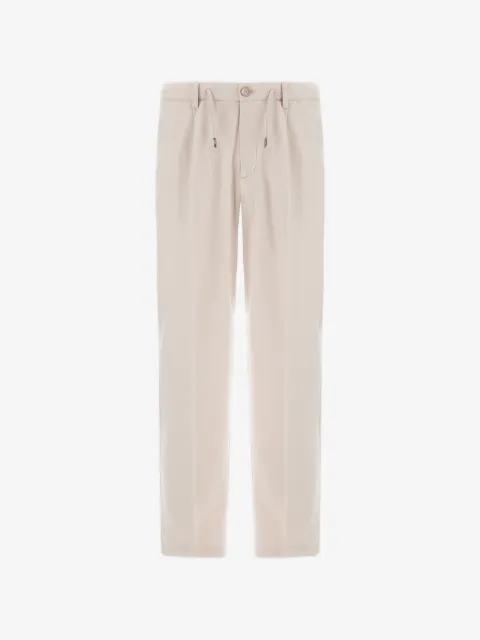 Herno pleated water-repellent trousers