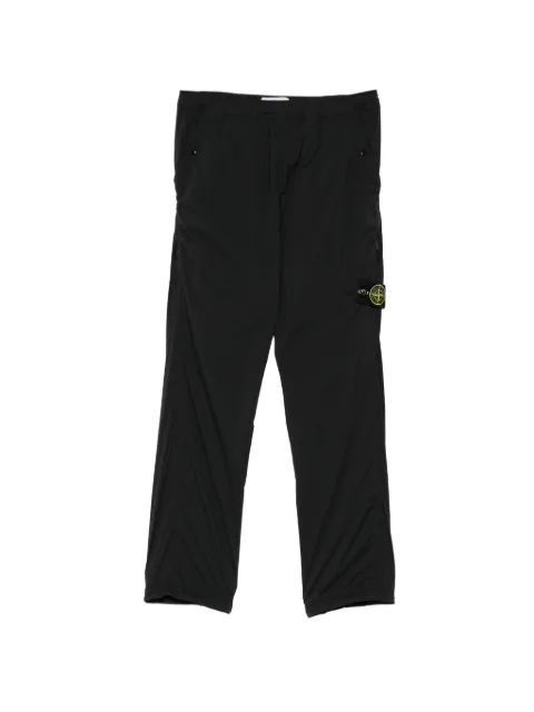 Stone Island pantalones con parche del logo