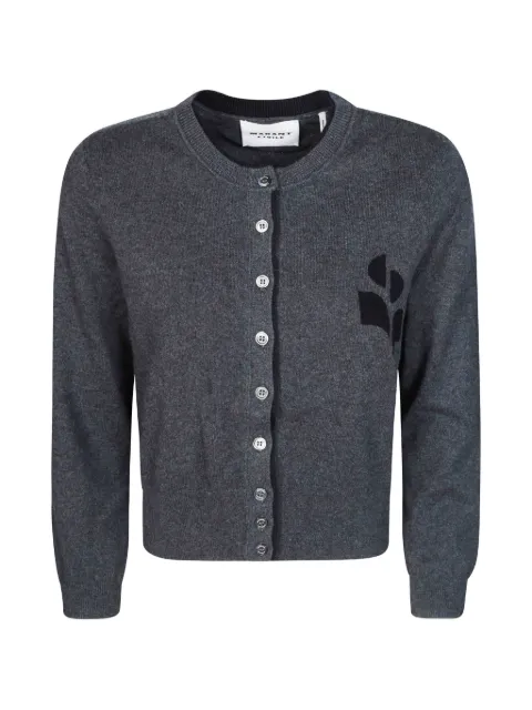 ISABEL MARANT Lona logo cardigan