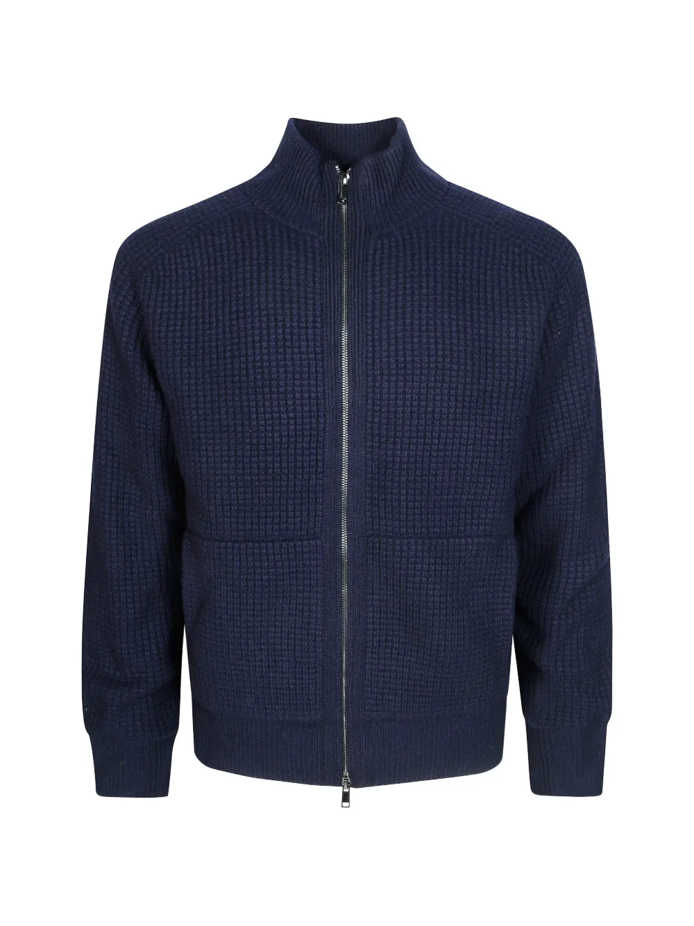 Altea waffle-knit zip-up cardigan