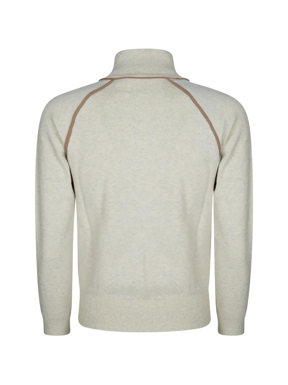 ISABEL MARANT Vest met logo-intarsia en rits Beige