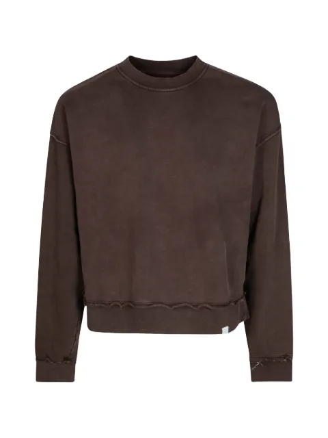 WOC Redcliff raw-edge sweater