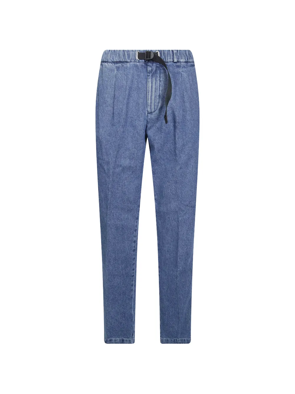 White Sand belted pleated jeans - Blu