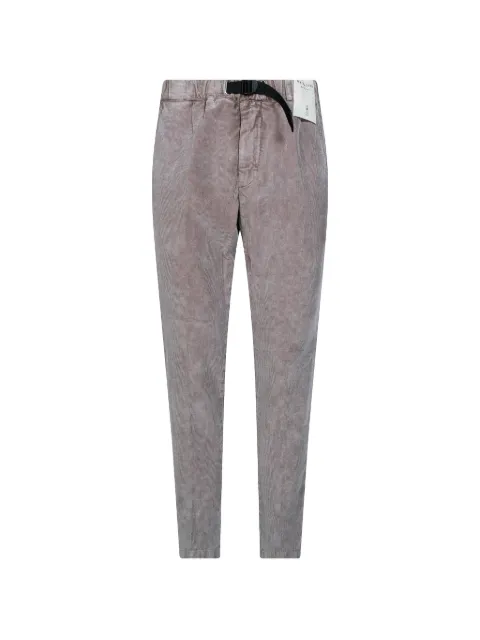 White Sand belted corduroy trousers