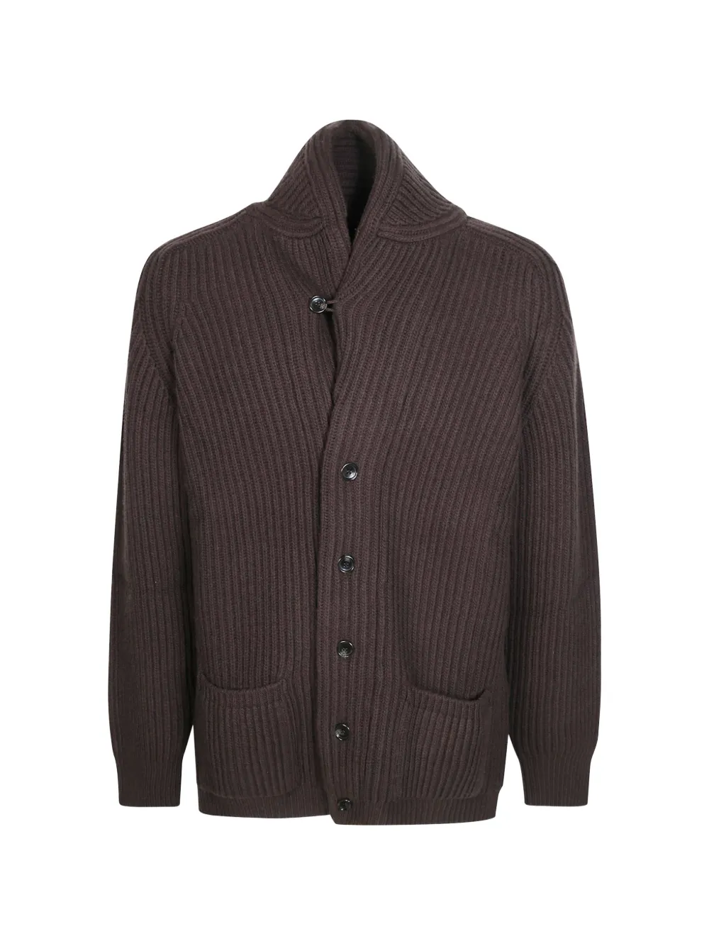 Filson Bristol ribbed-knit cardigan - Brown