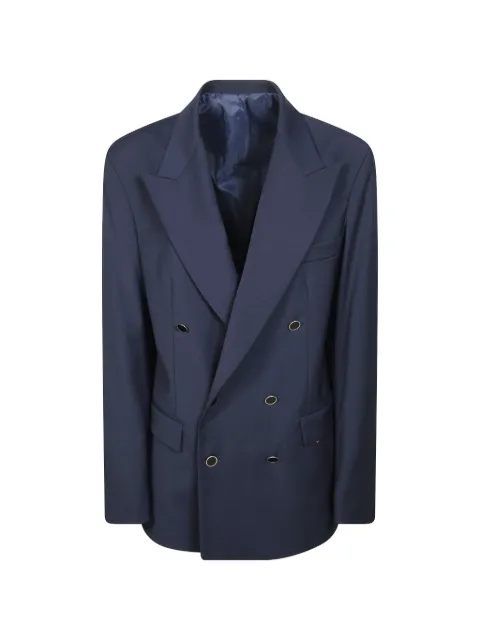 MARSEM double-breasted peak-lapels blazer
