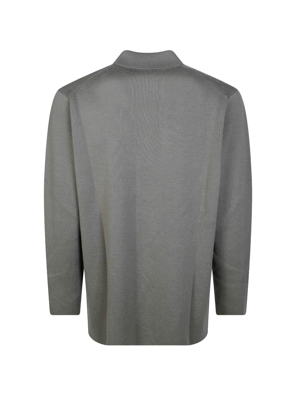 Filippo De Laurentiis Shirtjack met knoopsluiting en borstzak Grijs