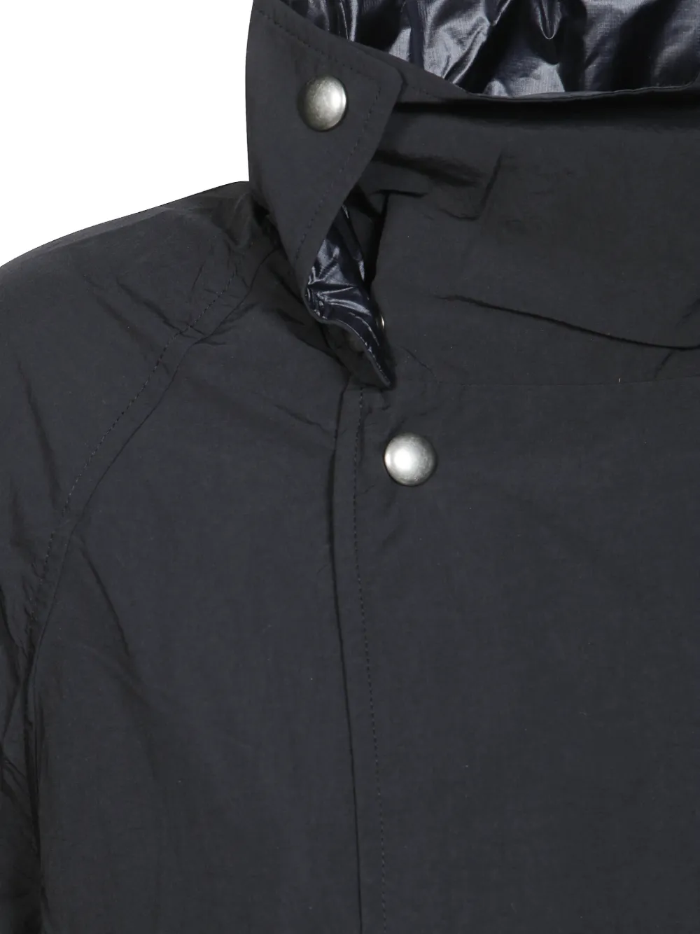 ENTIRE STUDIOS Jack double-breasted raincoat Zwart