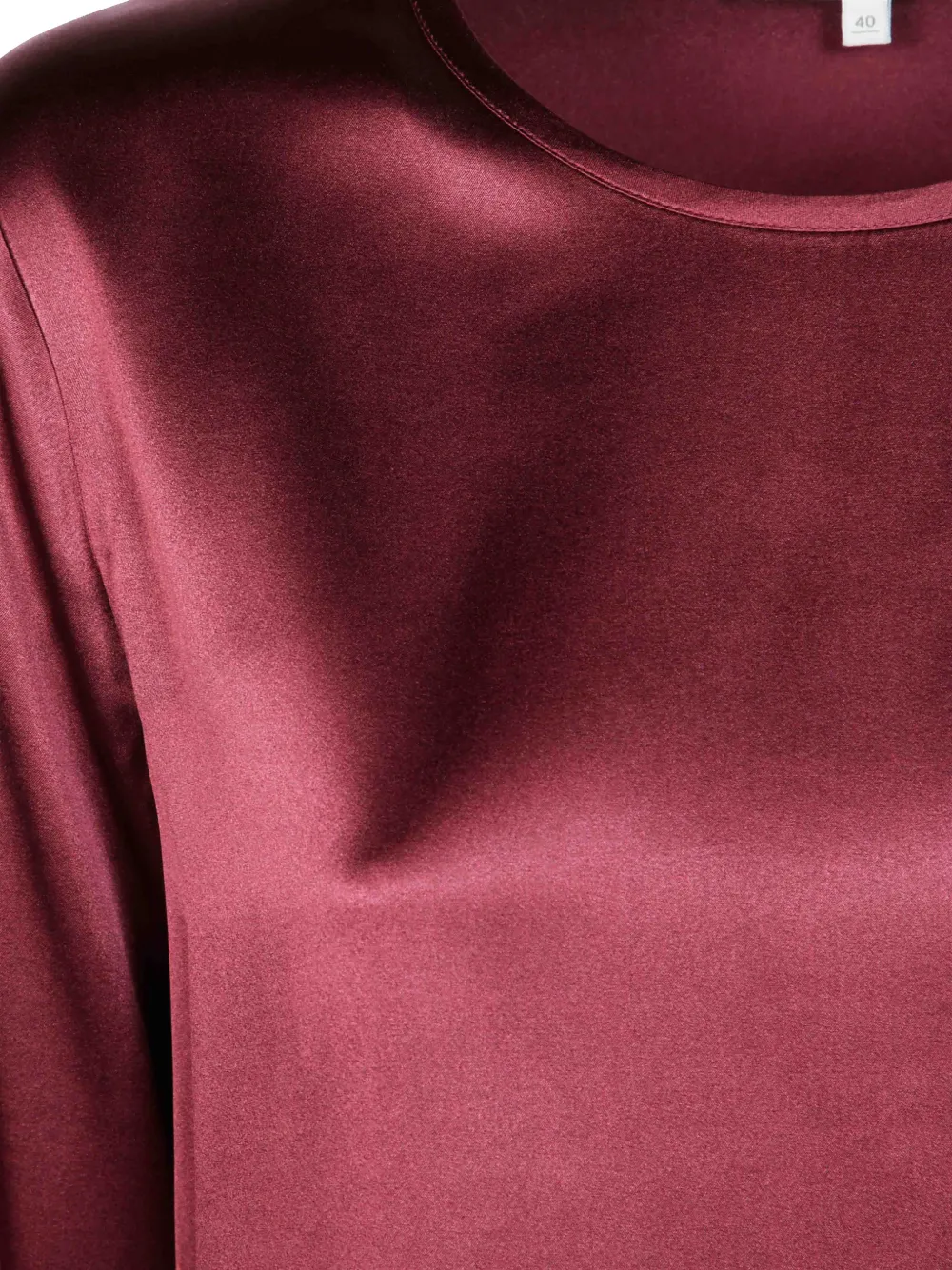 Antonelli Blouse met satijnen afwerking Rood